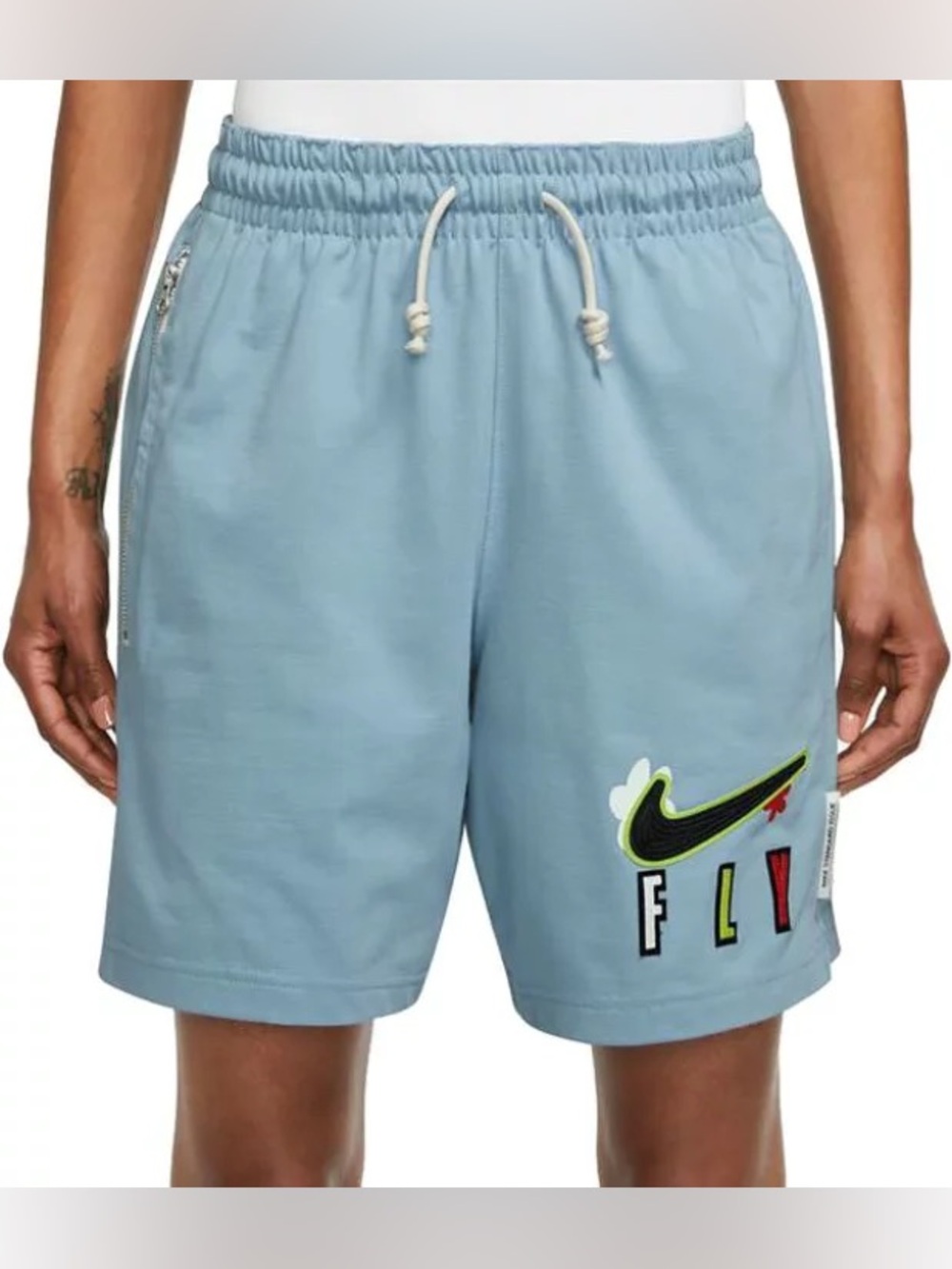 Nike Blue solid short for women